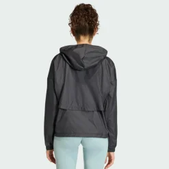 adidas Übergangsjacken<· Hyperglam 3-Streifen Windbreaker Black