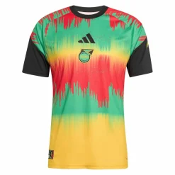 adidas Trikots<· Jamaika Prematch Trikot Home WM 2026 gelbgruen