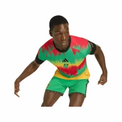adidas Trikots<· Jamaika Prematch Trikot Home WM 2026 gelbgruen