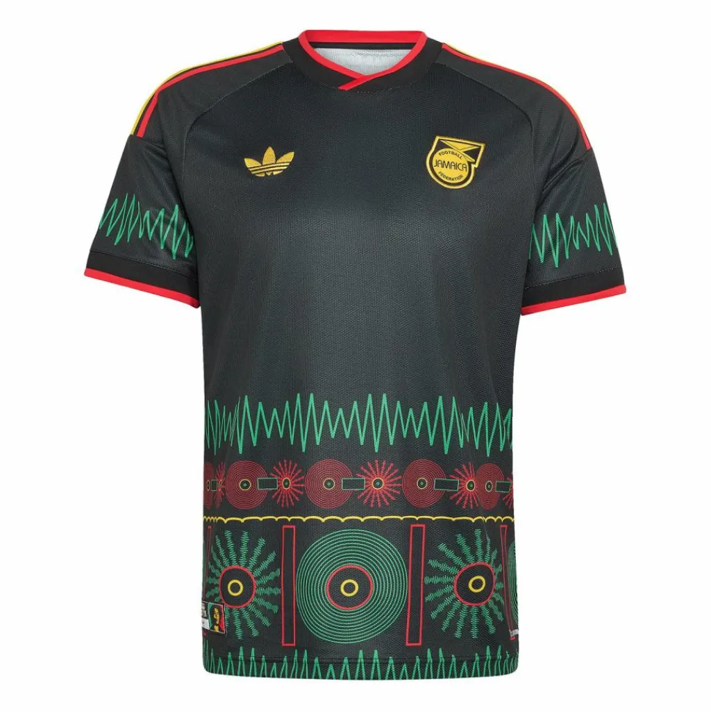 adidas Trikots<· Jamaika Trikot Away WM 2026 Kids schwarz