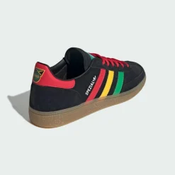 adidas Sneaker|Sneaker<· JamaikaHandballSpezialSchuh Core Black / Pure Ruby / Bold Gold