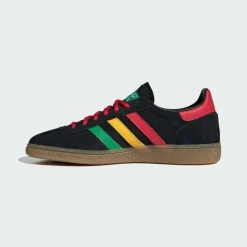 adidas Sneaker|Sneaker<· JamaikaHandballSpezialSchuh Core Black / Pure Ruby / Bold Gold