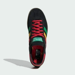 adidas Sneaker|Sneaker<· JamaikaHandballSpezialSchuh Core Black / Pure Ruby / Bold Gold