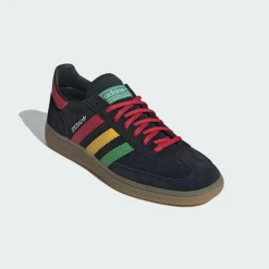 adidas Sneaker|Sneaker<· JamaikaHandballSpezialSchuh Core Black / Pure Ruby / Bold Gold