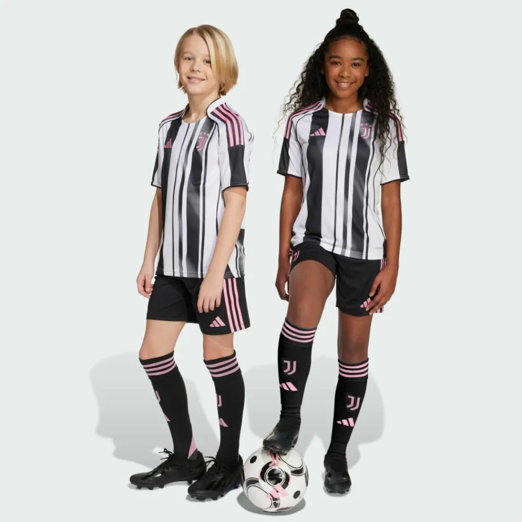 adidas Shorts<· Juventus Turin 25/26 Kids Heimshorts Black