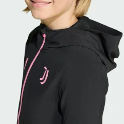 adidas Trainingsanzüge<· Juventus Turin Tiro 25 Competition Vis Black / Bliss Pink