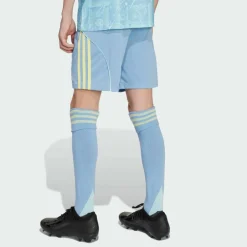 adidas Fußball|Hosen<· Juventus Turin 25/26 Kids Auswärtsshorts Ash Blue