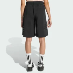 adidas Shorts<· LANGE FUTURE ICONS-3-STREIFEN-SHORTS Black / Black
