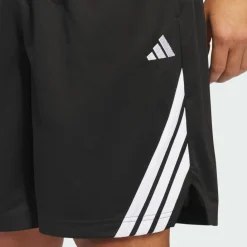 adidas Basketball|Basketball<· Legends 3-Streifen Basketball Shorts Black / White