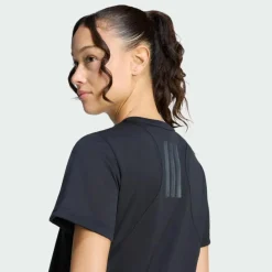 adidas Shirts<· Les Mills Grafik T-Shirt Black / Grey Six