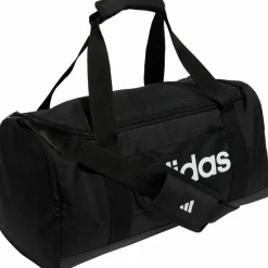 adidas Taschen<· LINEAR DUFFEL S black-black-white