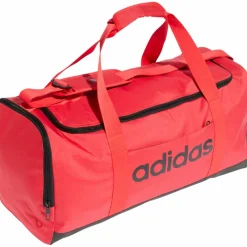 adidas Sporttaschen<· LINEAR DUFFEL pure ruby-black