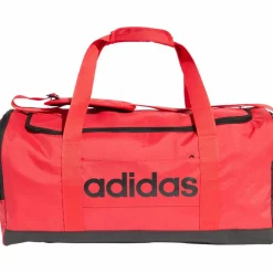adidas Sporttaschen<· LINEAR DUFFEL pure ruby-black