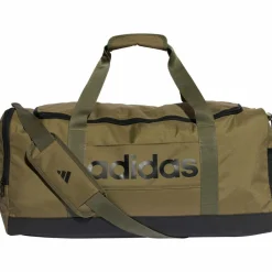 adidas Sporttaschen<· LINEAR DUFFEL olive strata-black
