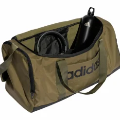 adidas Sporttaschen<· LINEAR DUFFEL olive strata-black