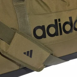 adidas Sporttaschen<· LINEAR DUFFEL olive strata-black
