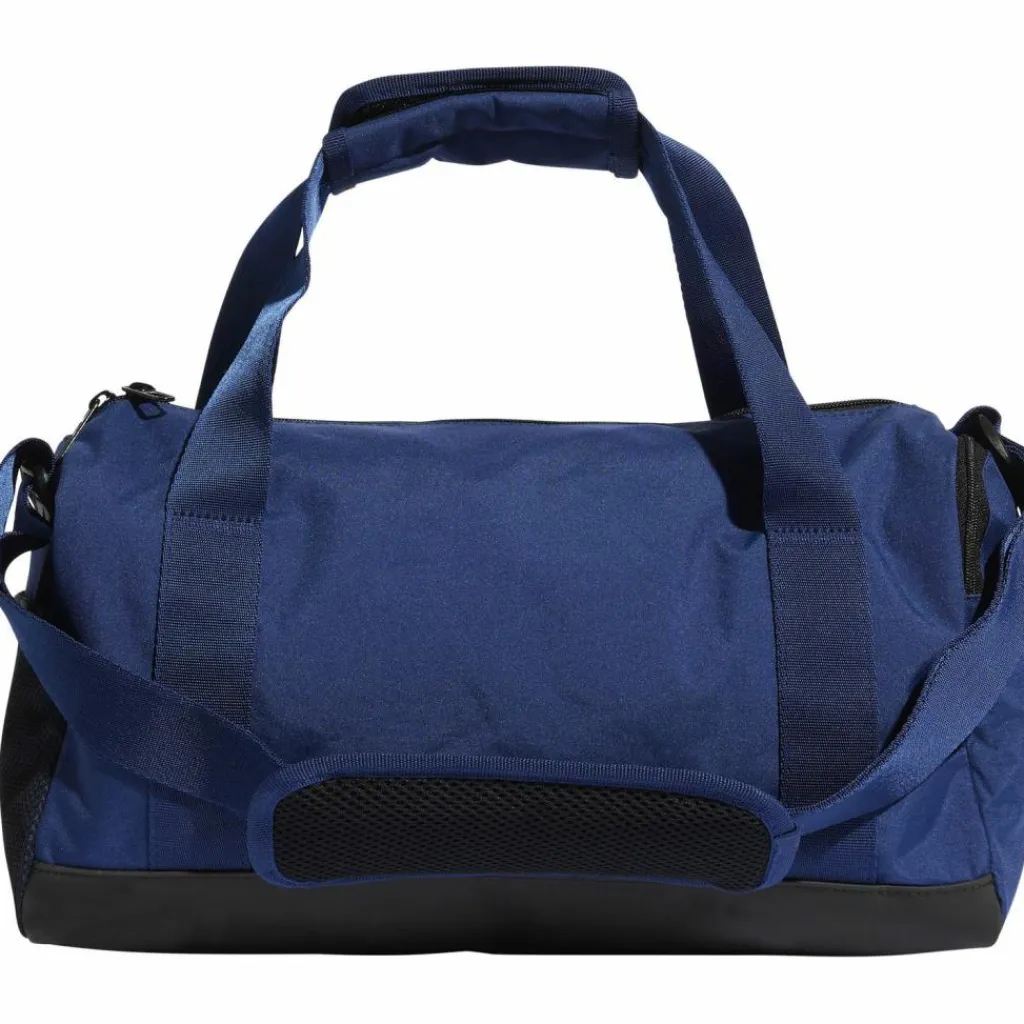 adidas Taschen<· LINEAR DUFFEL XSMALL dark blue-white