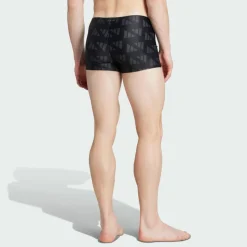adidas Schwimmen<· Logo Graphic 2 Inch Boxer-Badehose Black / Carbon