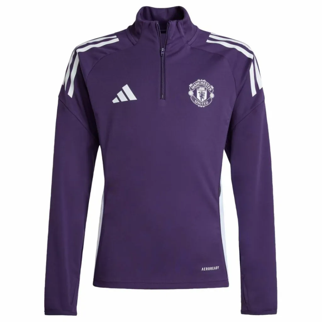 adidas Trainingsanzüge<· Manchester United Tiro 25 Competition Aurora Plum / White / Black