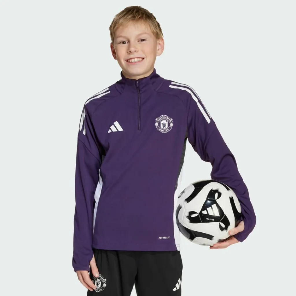 adidas Trainingsanzüge<· Manchester United Tiro 25 Competition Aurora Plum / White / Black