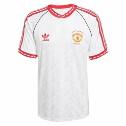 adidas Trikots<· Manchester United 1991 Trikot Weiß weiss