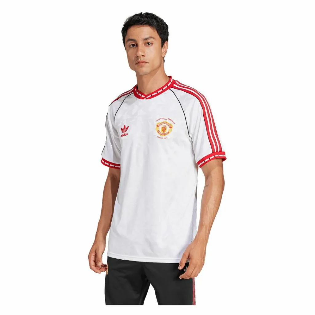 adidas Trikots<· Manchester United 1991 Trikot Weiß weiss