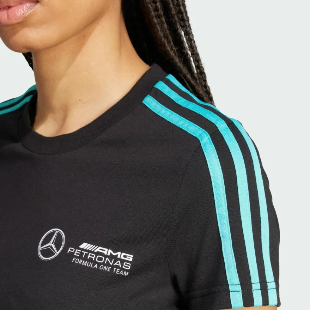 adidas Tops & Tanks<· Mercedes - AMG Petronas Formula One Black / White
