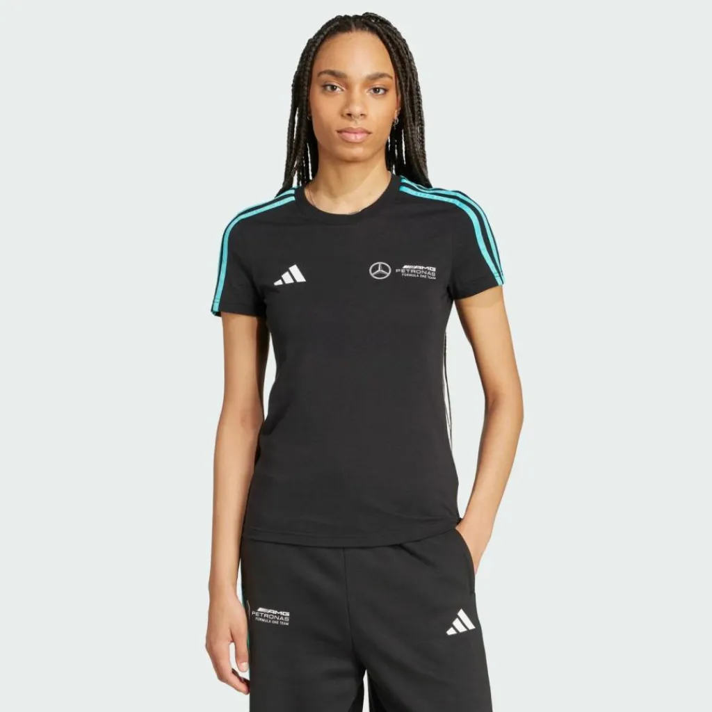 adidas Tops & Tanks<· Mercedes - AMG Petronas Formula One Black / White