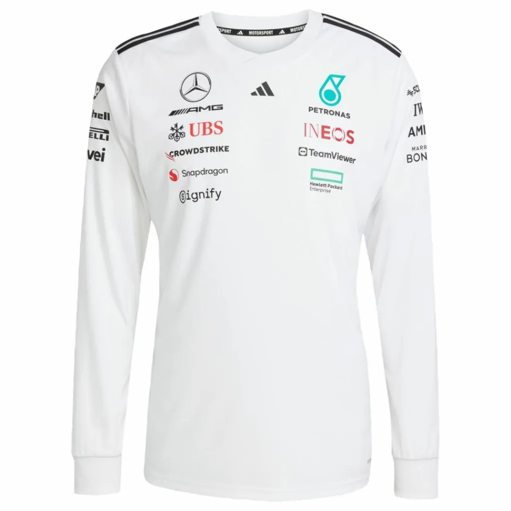 adidas Tops & Tanks<· MERCEDES - AMG PETRONAS FORMULA ONE White / Black
