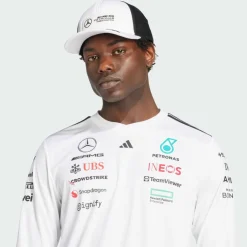 adidas Tops & Tanks<· MERCEDES - AMG PETRONAS FORMULA ONE White / Black