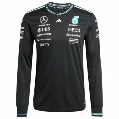 adidas Tops & Tanks<· MERCEDES - AMG PETRONAS FORMULA ONE Black / White