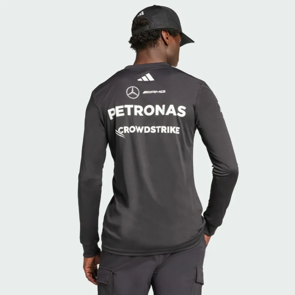 adidas Tops & Tanks<· MERCEDES - AMG PETRONAS FORMULA ONE Black / White