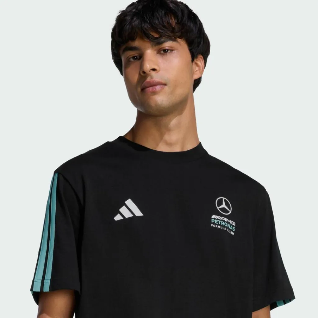 adidas Tops & Tanks<· MERCEDES-AMG PETRONAS FORMULA 1 TEAM Black / Semi Mint Rush