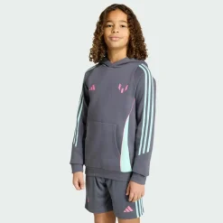 adidas Pullover & Sweats<· Messi Kids Hoodie Aurora Onix