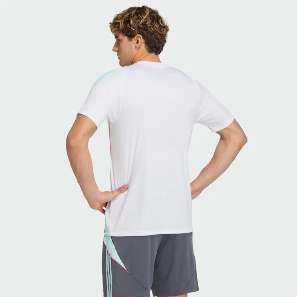 adidas Trikots<· Messi Trainingstrikot White / Semi Flash Aqua