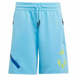 adidas Shorts<· MESSI ZNE SHORTS FÜR KINDER Semi Blue Burst / Semi Solar Yellow