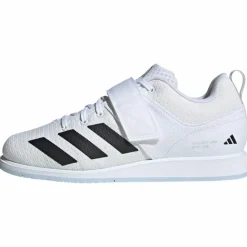 adidas Fitnessschuhe|Fitnessschuhe<· Powerlift 5 Gewichtheberschuh Cloud White / Core Black / Crystal Sky