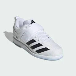 adidas Fitnessschuhe|Fitnessschuhe<· Powerlift 5 Gewichtheberschuh Cloud White / Core Black / Crystal Sky