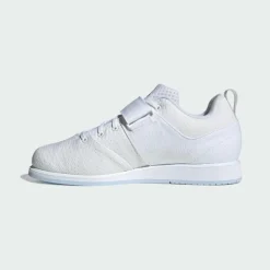 adidas Fitnessschuhe|Fitnessschuhe<· Powerlift 5 Gewichtheberschuh Cloud White / Core Black / Crystal Sky