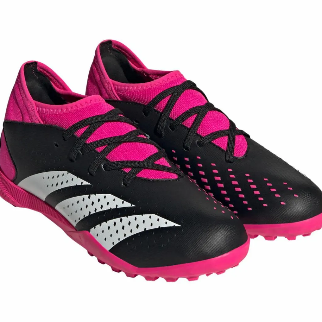 adidas Fußballschuhe<· PREDATOR ACCURACY.3 TF J core black-ftwr white-team shock pink