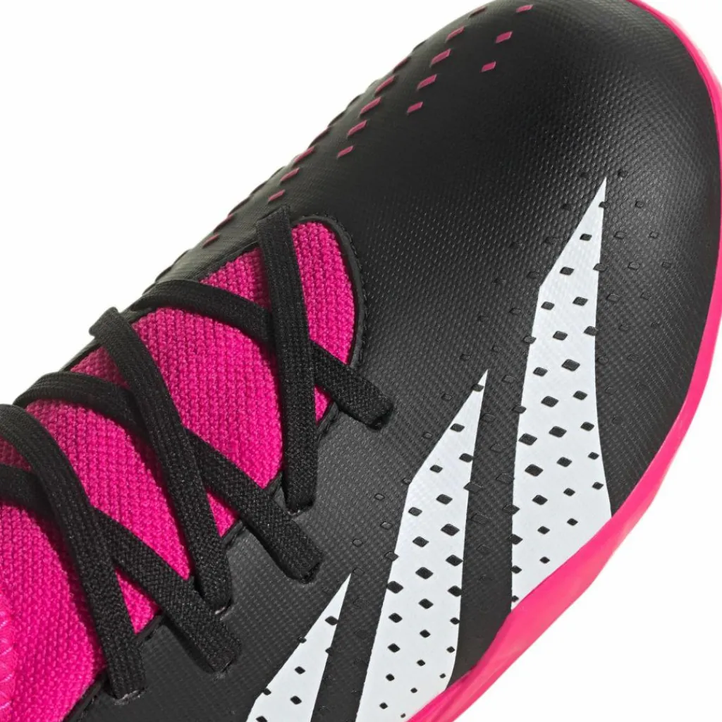 adidas Fußballschuhe<· PREDATOR ACCURACY.3 TF J core black-ftwr white-team shock pink