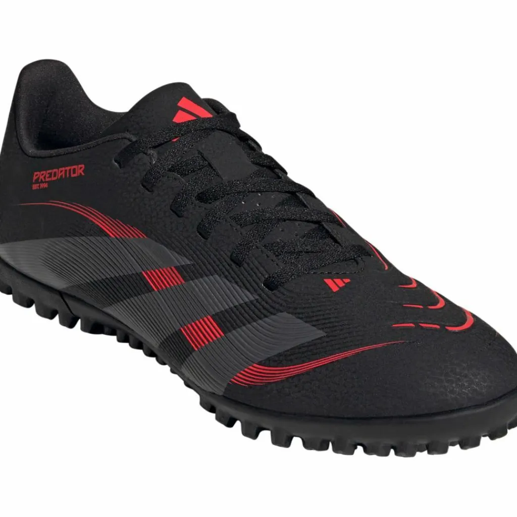 adidas Fußballschuhe<· PREDATOR CLUB TF core black-grey four-lucid red