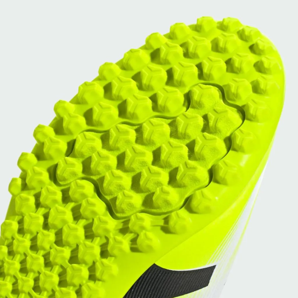 adidas Fußballschuhe<· Predator Club Kids Fußballschuh, Cloud White / Core Black / Lucid Lemon