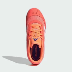 adidas Fußballschuhe<· Predator Club Sala Kids Fußballschuh, Signal Coral / Cloud White / Beam Orange