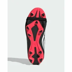 adidas Fußballschuhe<· PREDATOR CLUB Fold-Over Tongue Firm Core Black / Cloud White / Lucid Red