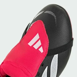 adidas Fußballschuhe<· PREDATOR CLUB Fold-Over Tongue Firm Core Black / Cloud White / Lucid Red