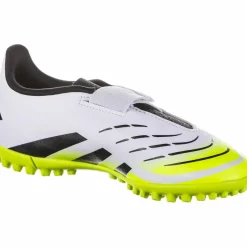 adidas Fußballschuhe<· PREDATOR CLUB VEL TF J ftwwht-cblack-luclem