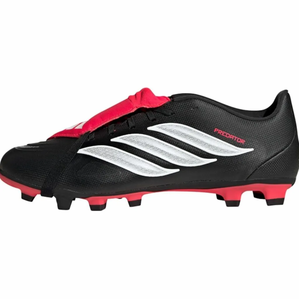 adidas Fußballschuhe|Fußballschuhe<· PREDATOR CLUB Fußballschuh, Core Black / Cloud White / Lucid Red
