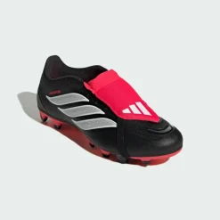 adidas Fußballschuhe|Fußballschuhe<· PREDATOR CLUB Fußballschuh, Core Black / Cloud White / Lucid Red