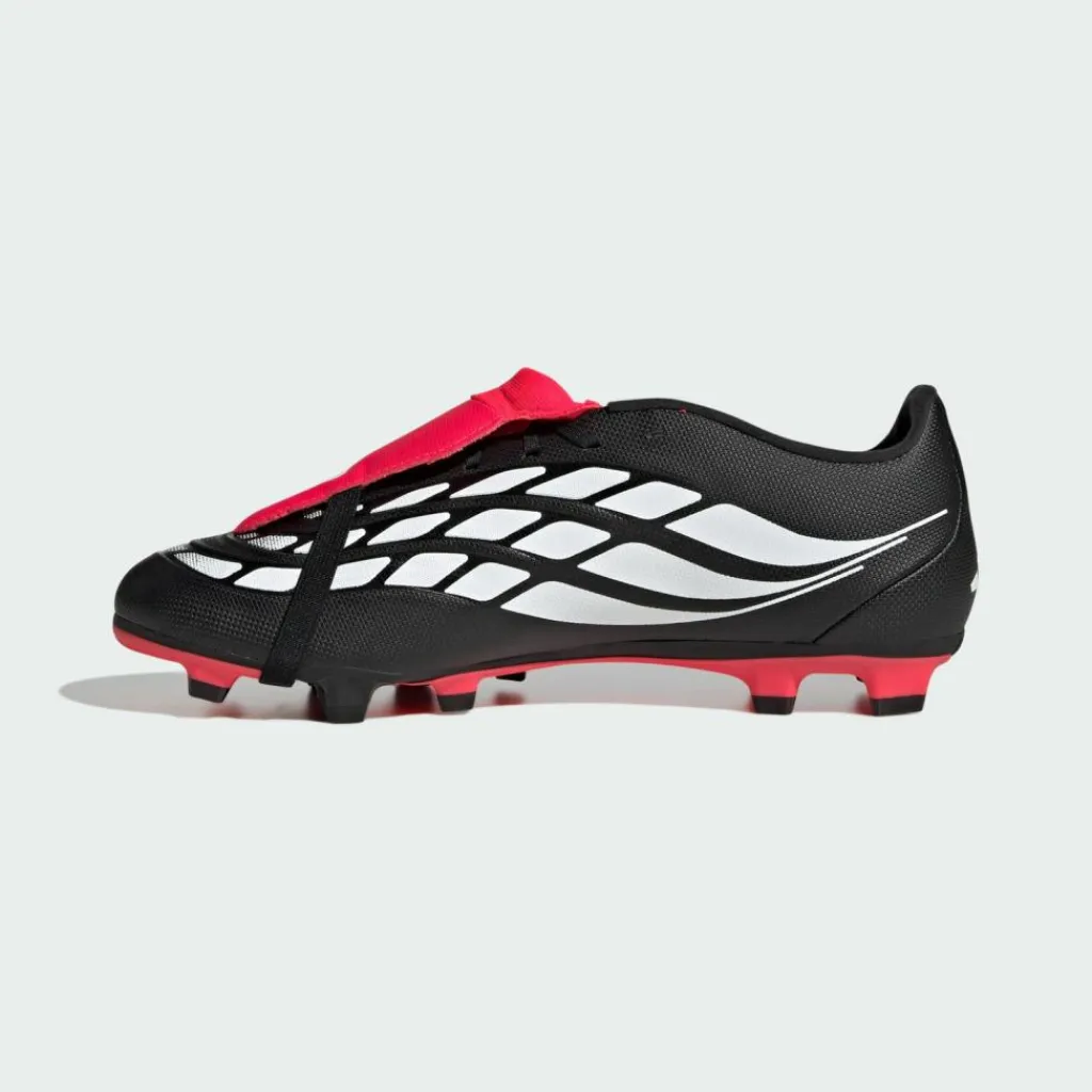 adidas Fußballschuhe|Fußballschuhe<· PREDATOR CLUB Fußballschuh, Core Black / Cloud White / Lucid Red